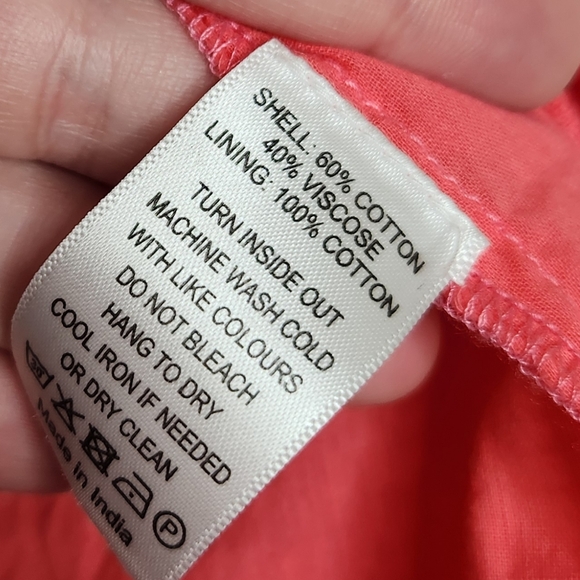 Never a Wallflower Knockout Pink Puff Sleeve High Neck Dress V-Neck Size M - Picture 5 of 6